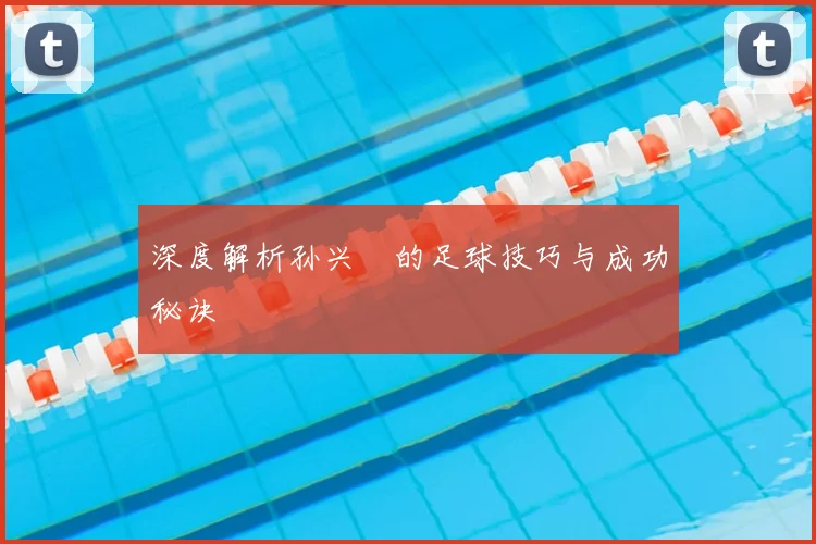 深度解析孙兴慜的足球技巧与成功秘诀